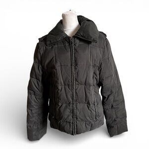 Braetan Black puffed coat size L